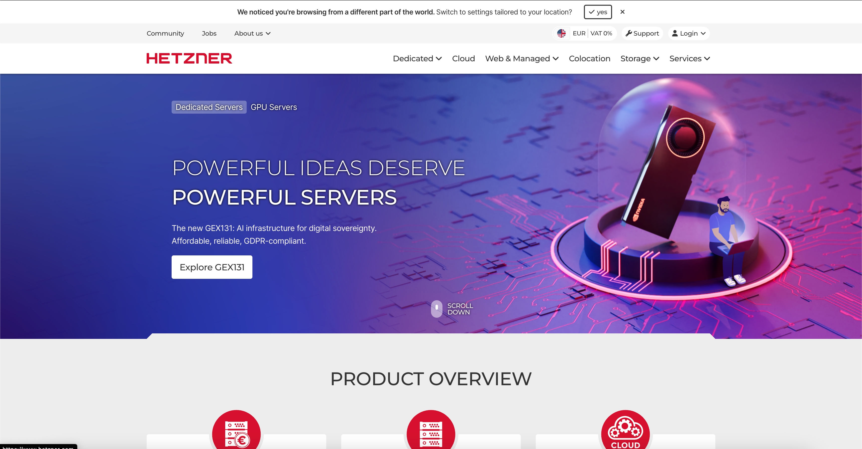 Hetzner Screenshot 1