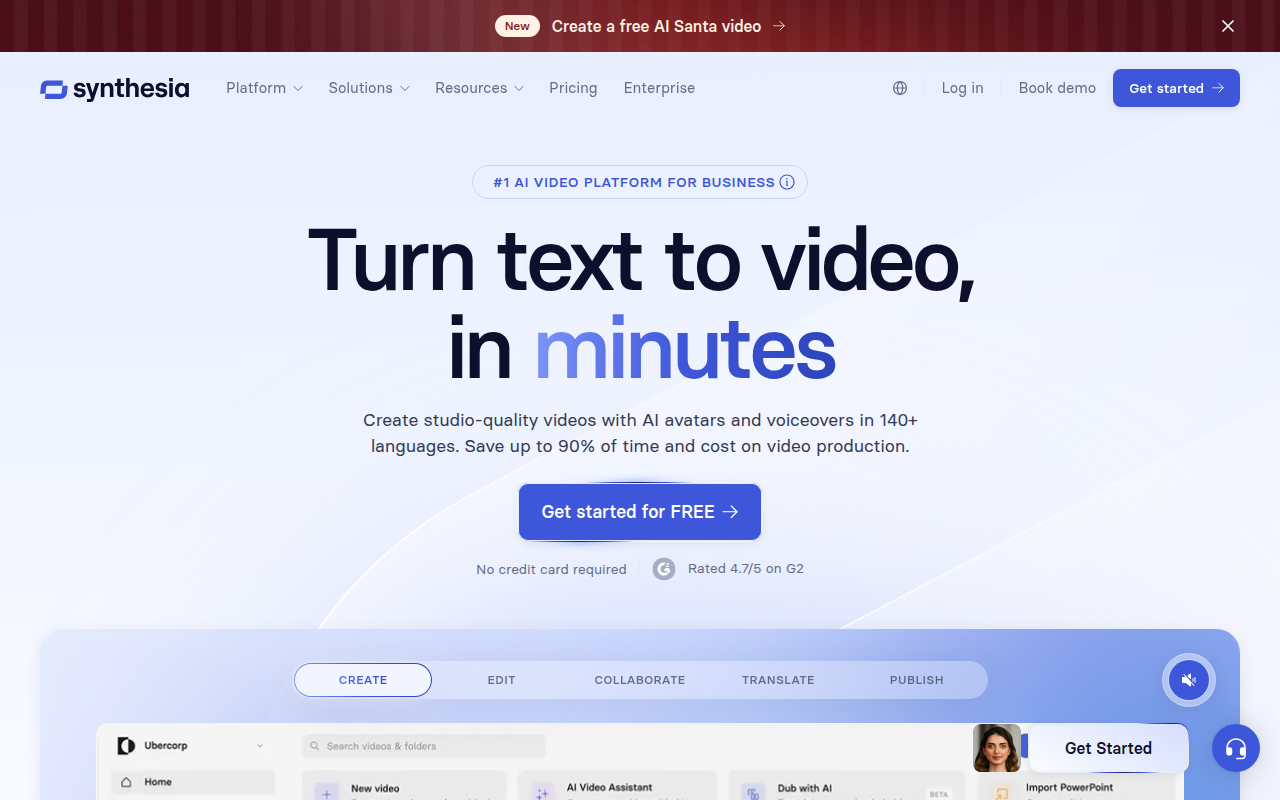 Synthesia Screenshot 1