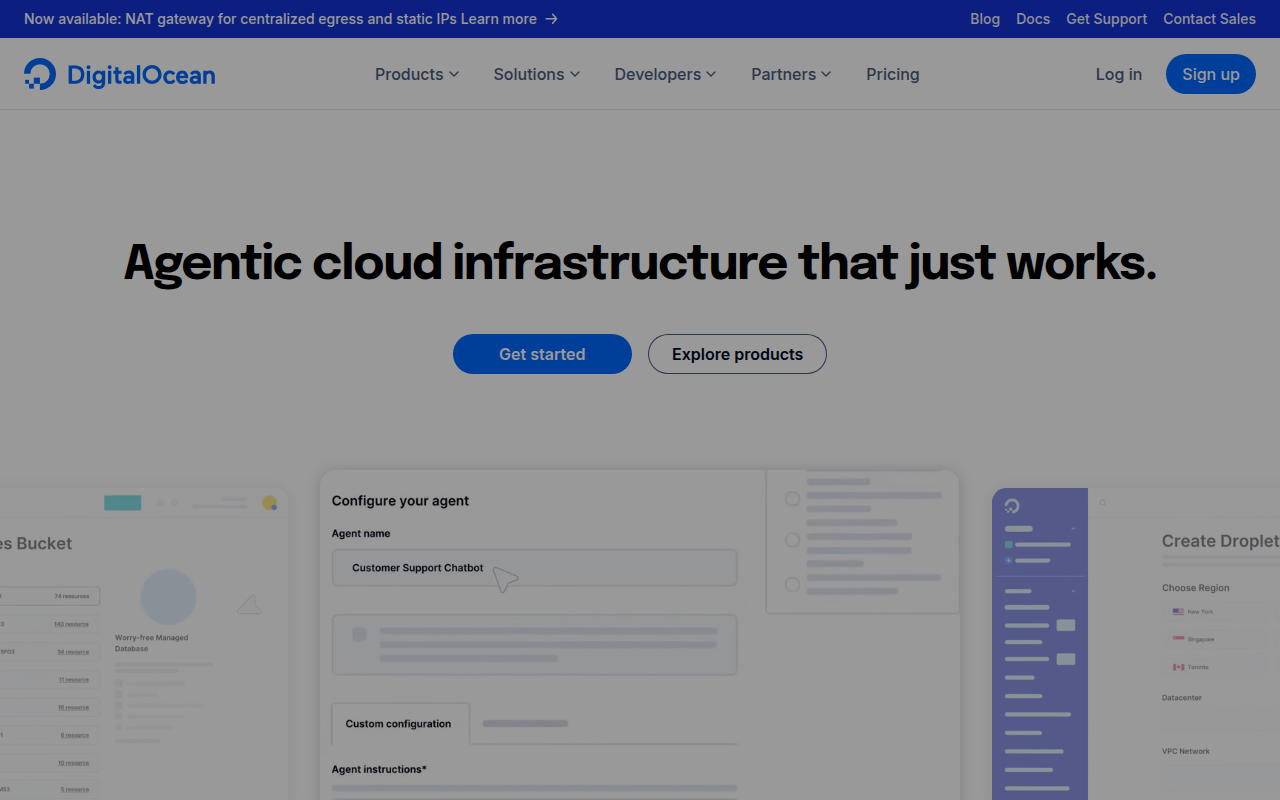 DigitalOcean Screenshot 1