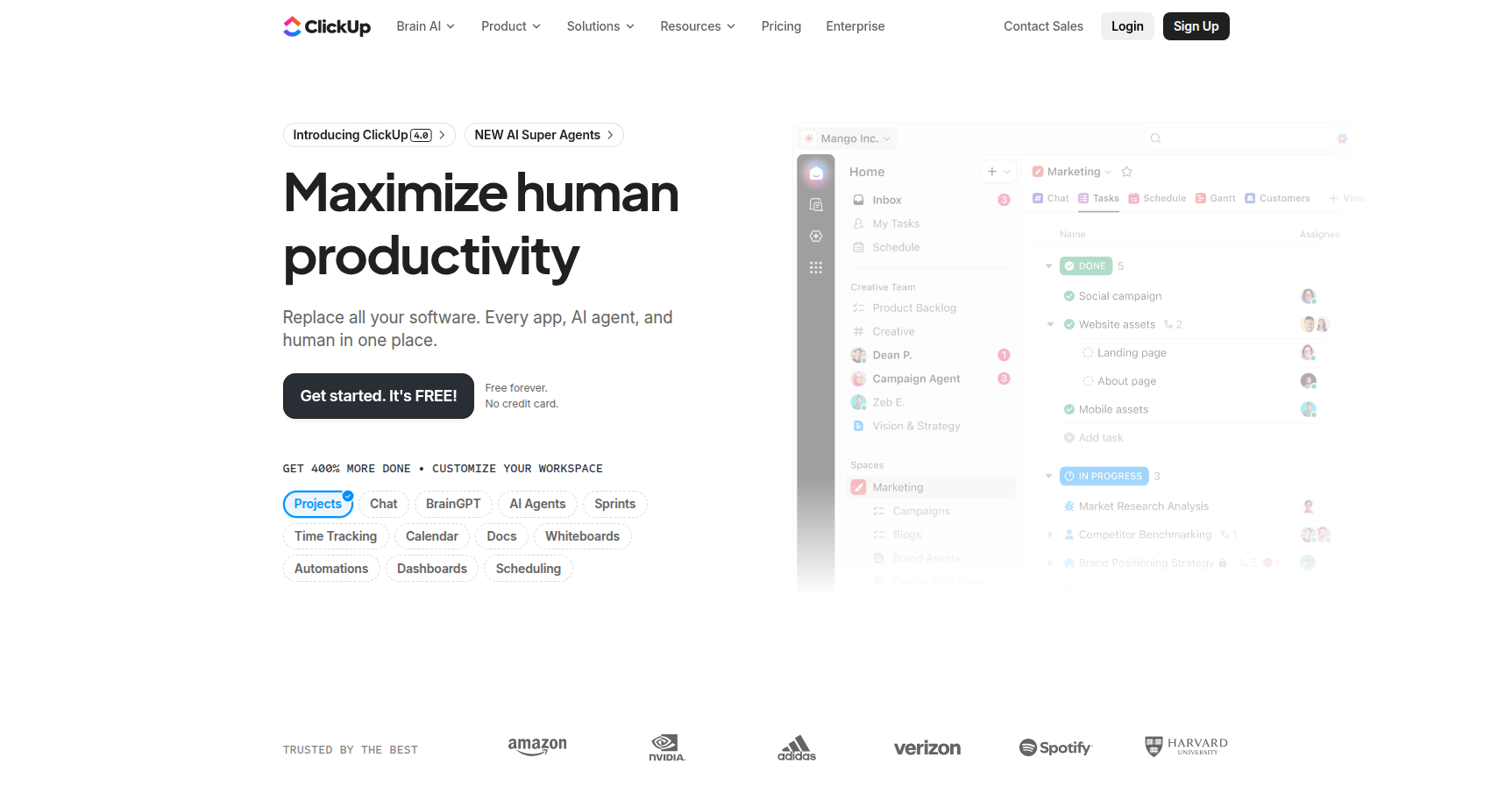 ClickUp Screenshot 1