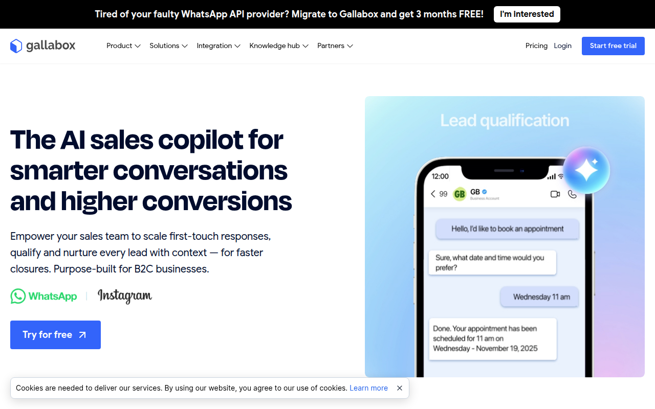 Gallabox Screenshot 1