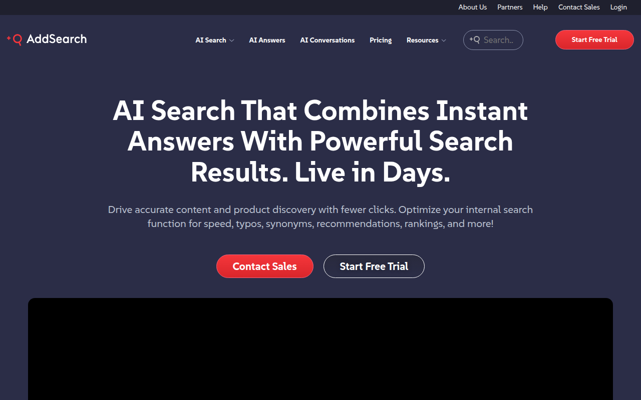 AddSearch Screenshot 1