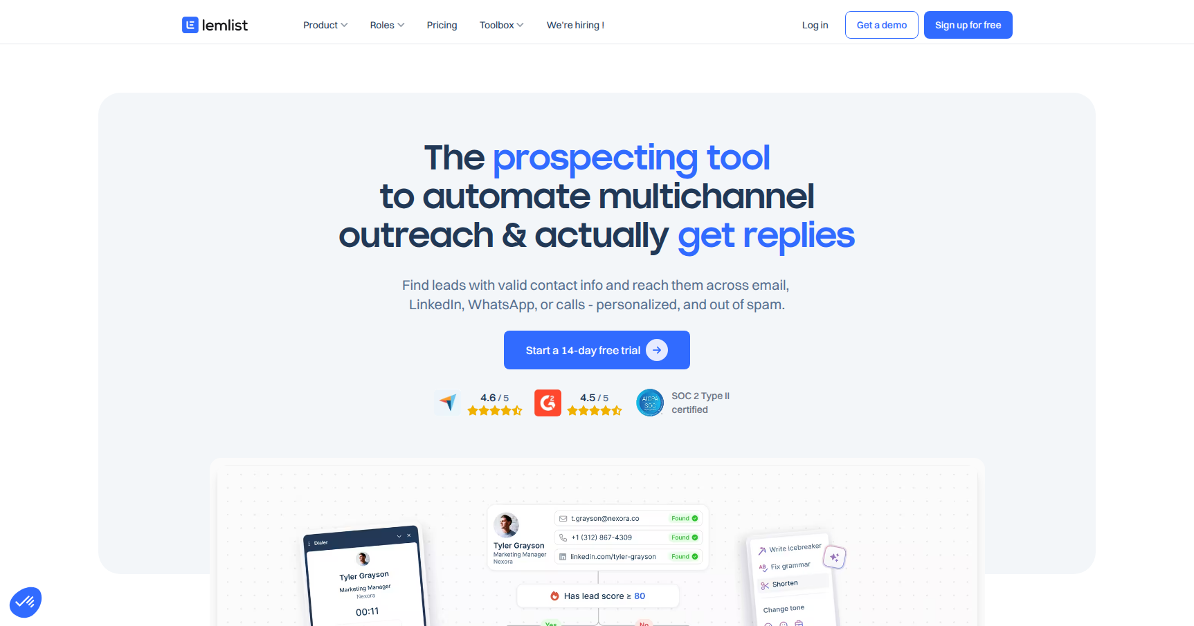 lemlist Screenshot 1