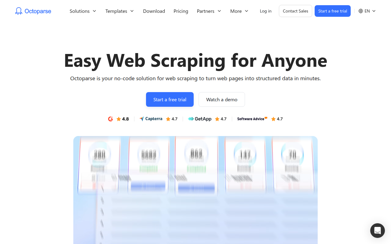 Octoparse Screenshot 1