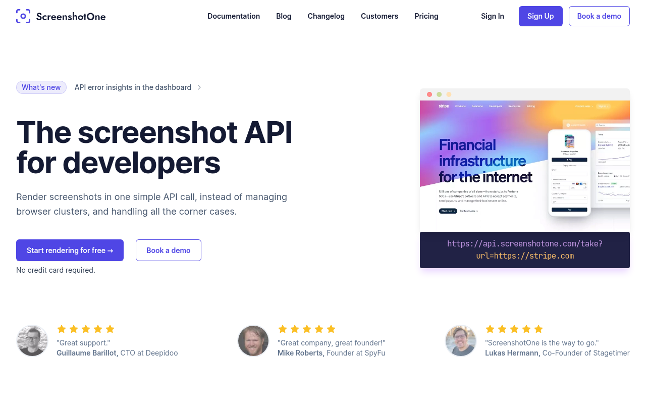 ScreenshotOne Screenshot 1