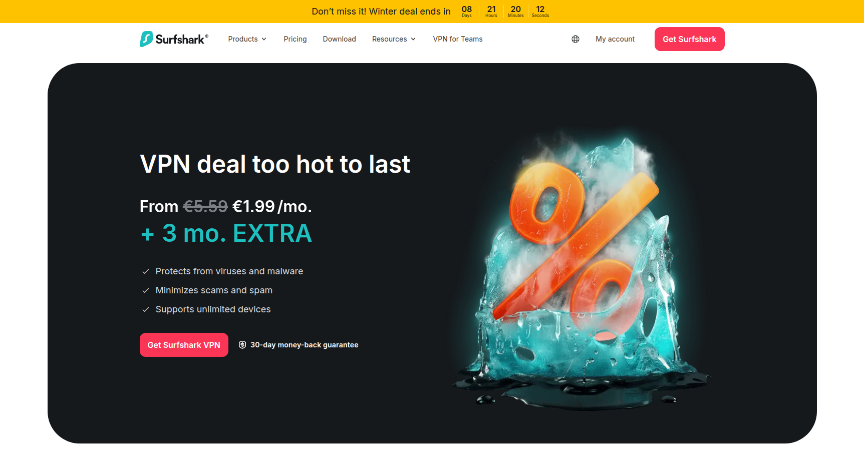 Surfshark Screenshot 1