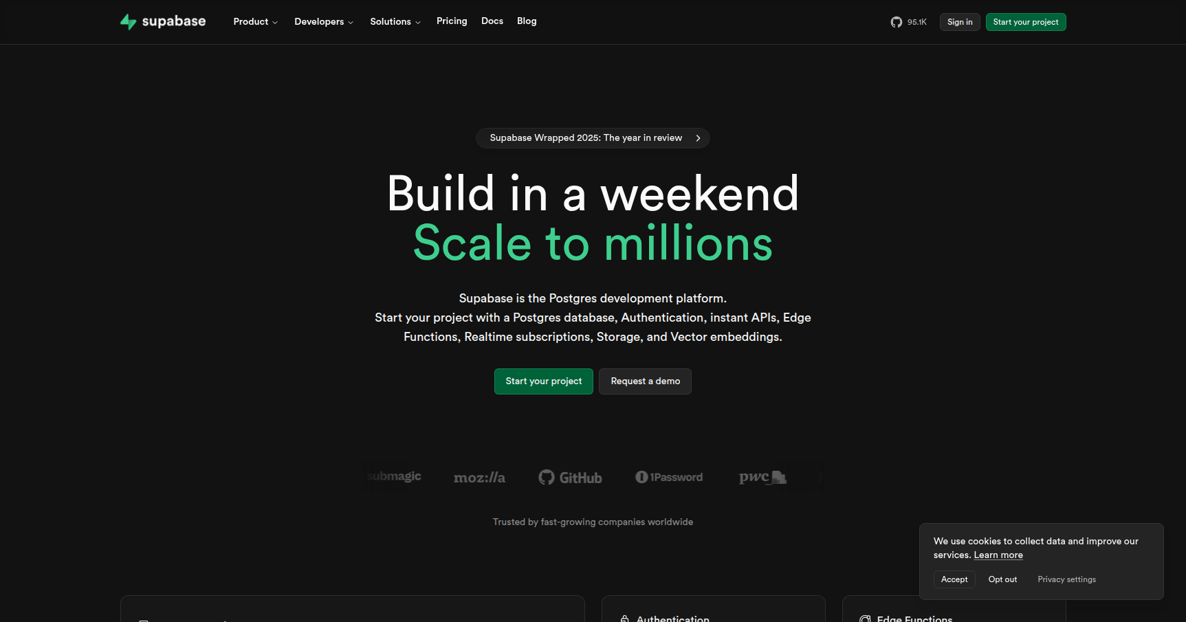 Supabase Screenshot 1