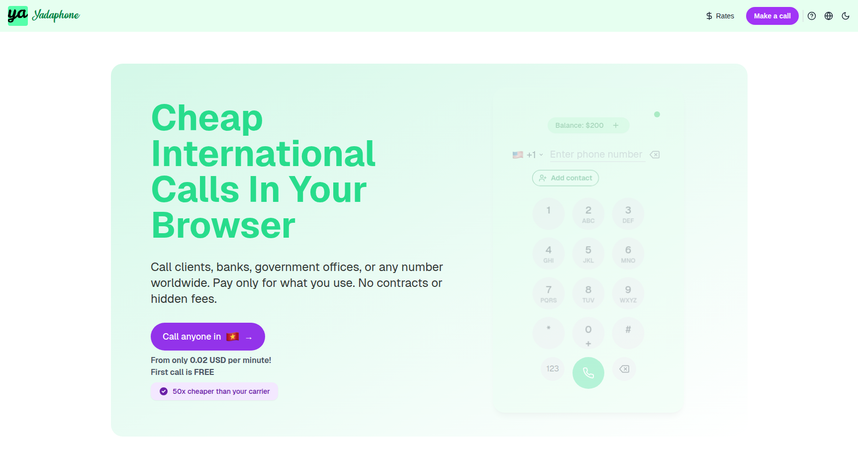 Yadaphone Screenshot 1